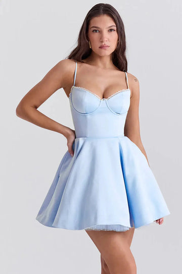 Vestido Corto Cloe Moldeador - Con Forro