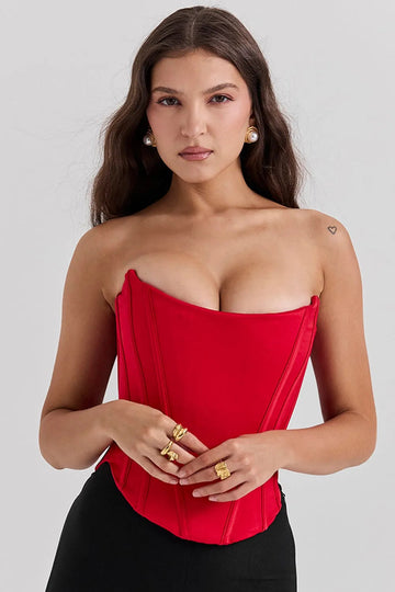 Corset Mujer Elegante con Ajuste Entallado – Modelo Ellay