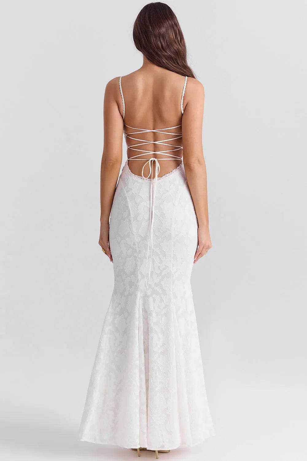 Vestido de Novia para Boda Civil Sencillo y Elegante – Aghata