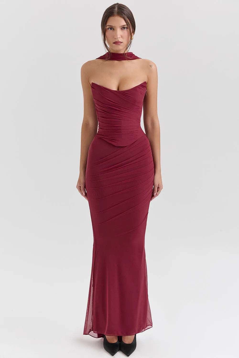 Vestido Largo Corset - Modelo Betty