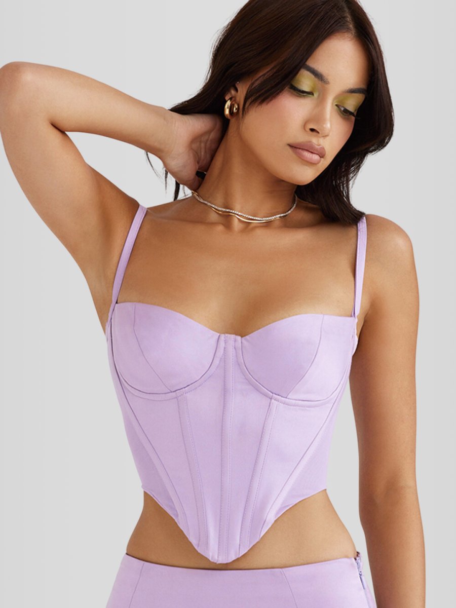 Corset Moldeador Morado Modelo Jasmyne