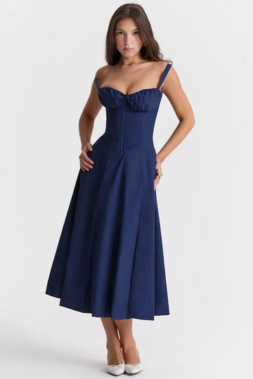 Vestido Midi Attracione - Moldea la Cintura